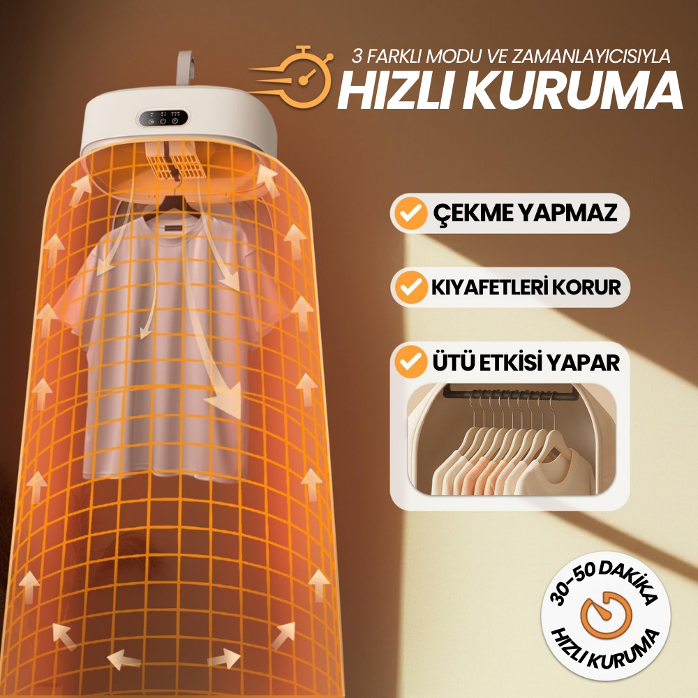 Noce Dry - Portatif Kurutma Makinası