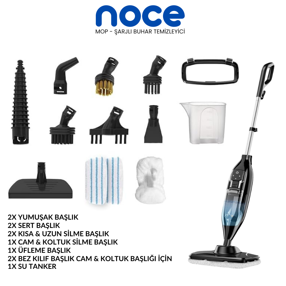 Noce Mop | Buharlı Temizlik Makinası