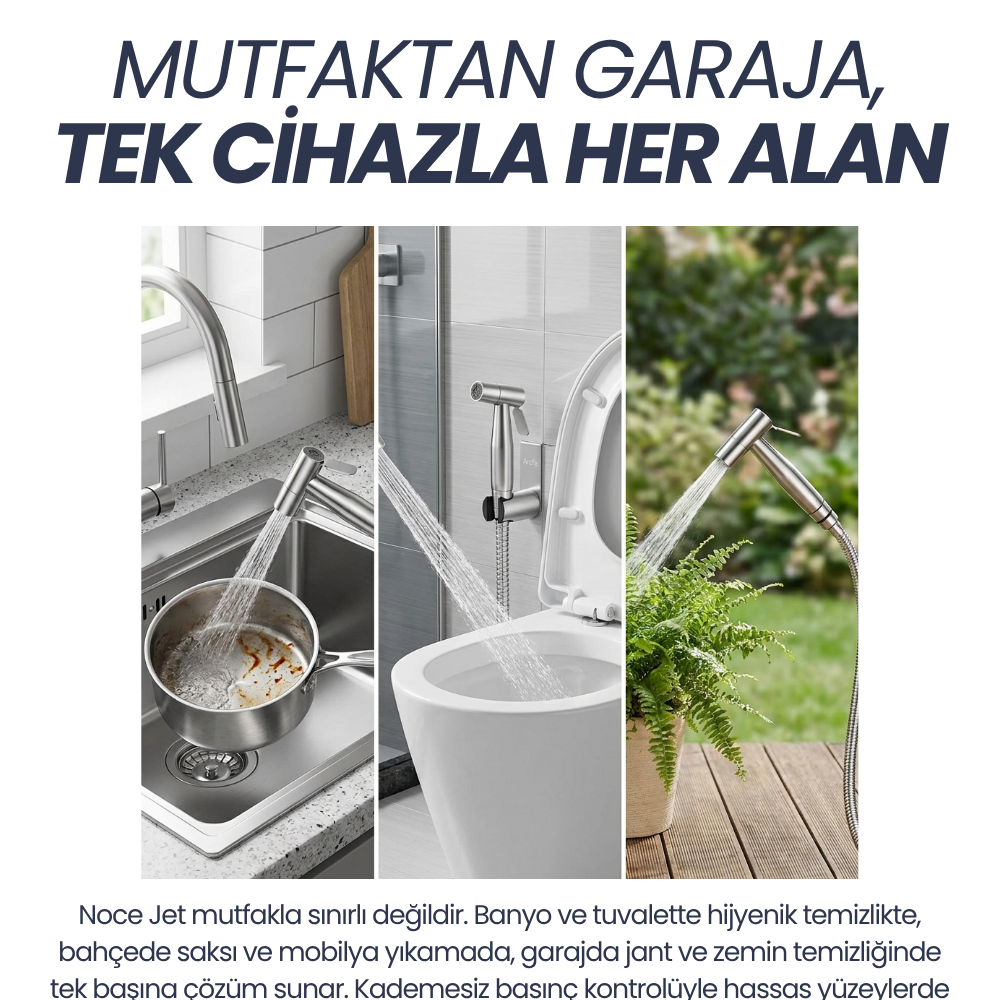 Noce Jet mutfaktan garaja